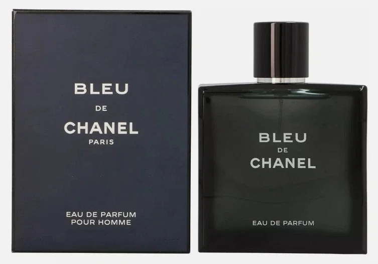 New Bleu de Chanel Men's 100ml Eau de Parfum Spray Perfume Sealed Authentic