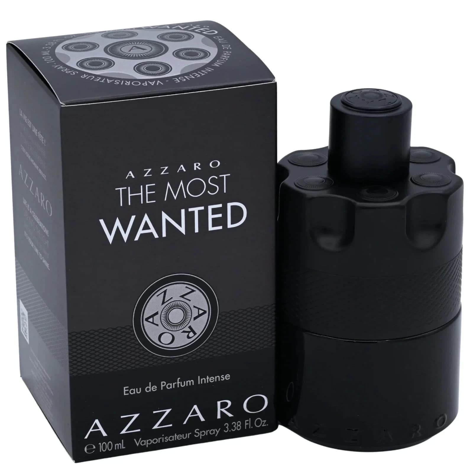 The Most Wanted by Azzaro cologne for men EDP intense 3.3 / 3.4 oz New in Box